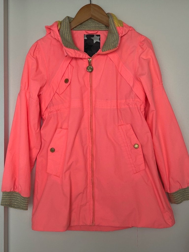 Molo dunne jas maat 140 neonroze/ koraalroze tussenjas, Ophalen of Verzenden, Zo goed als nieuw, Jas, Molo