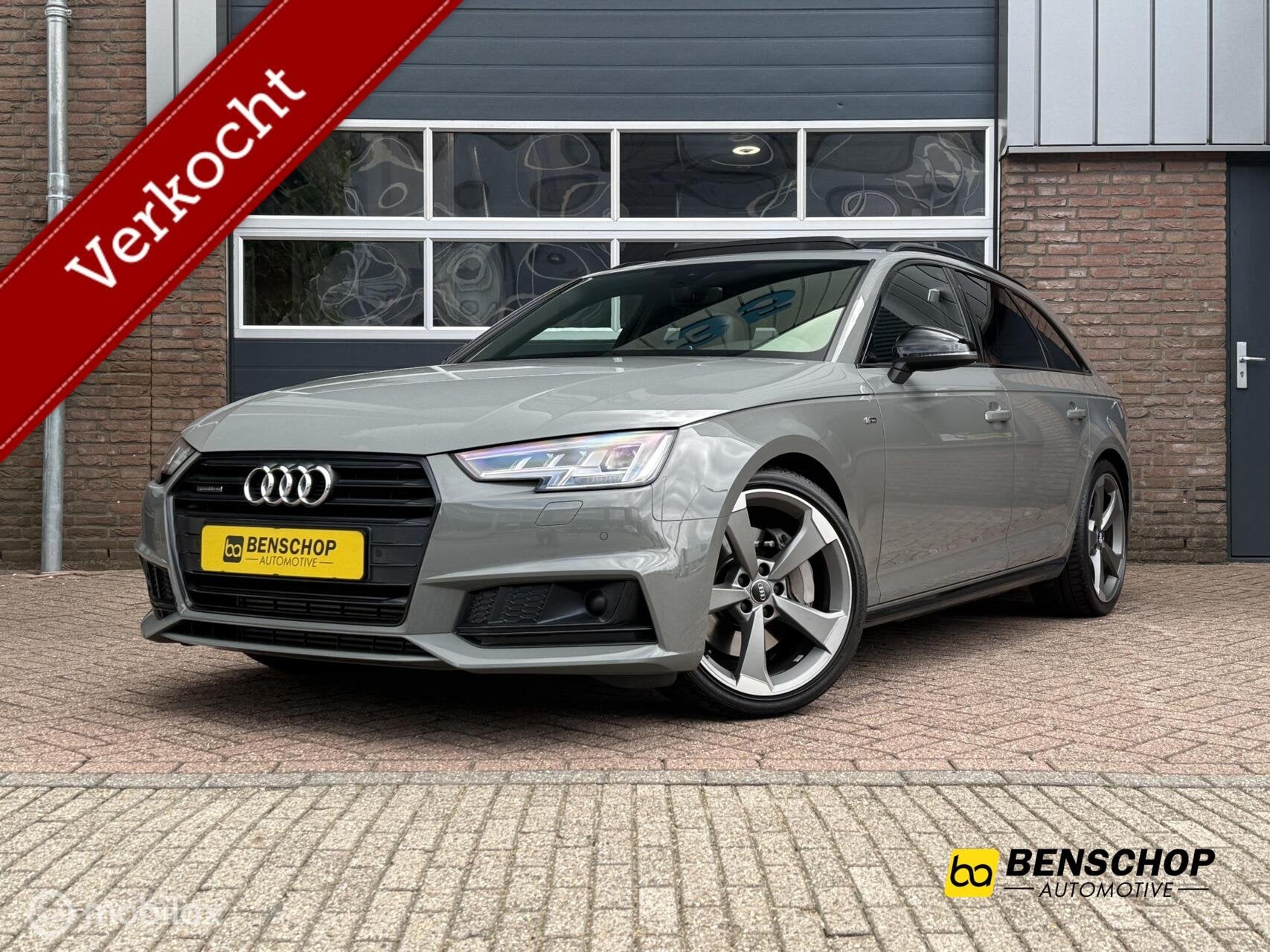 Audi A4 Avant 2.0 TFSI quattro S-line Panodak Alcantara Virt, Auto's, Automaat, 15 km/l, Zwart, 4 cilinders