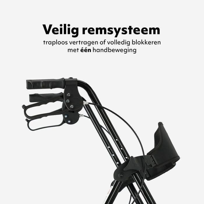 Rollator MOOIYS Brian *NIEUW*, Ophalen, Opvouwbaar, Nieuw