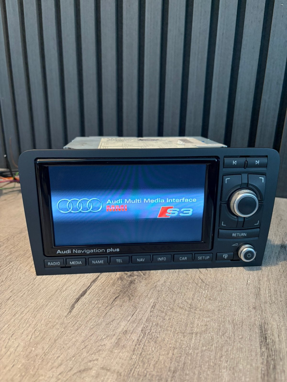 Radio Navi RNS-E Radio AUDI A3 S3 RS3 8P 8P0035193 G, Ophalen of Verzenden, Zo goed als nieuw
