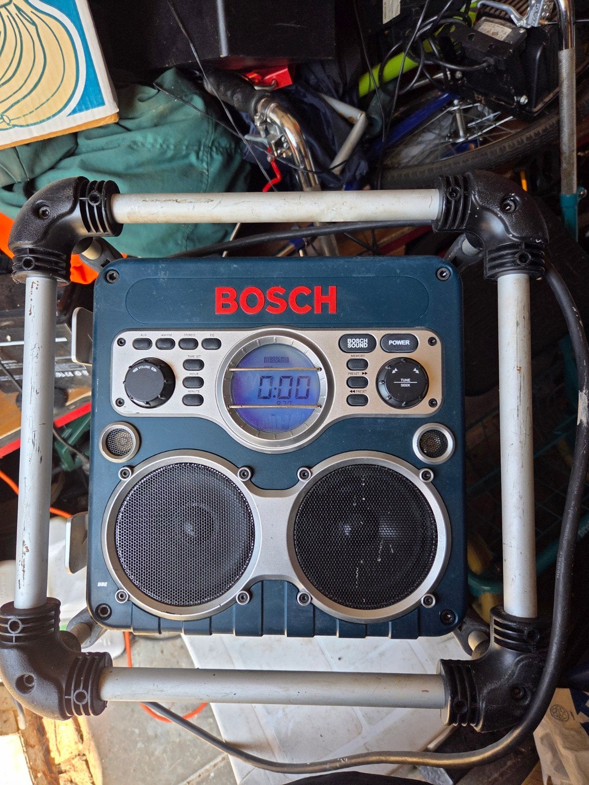 bosch bouwradio, Ophalen, Bouwradio