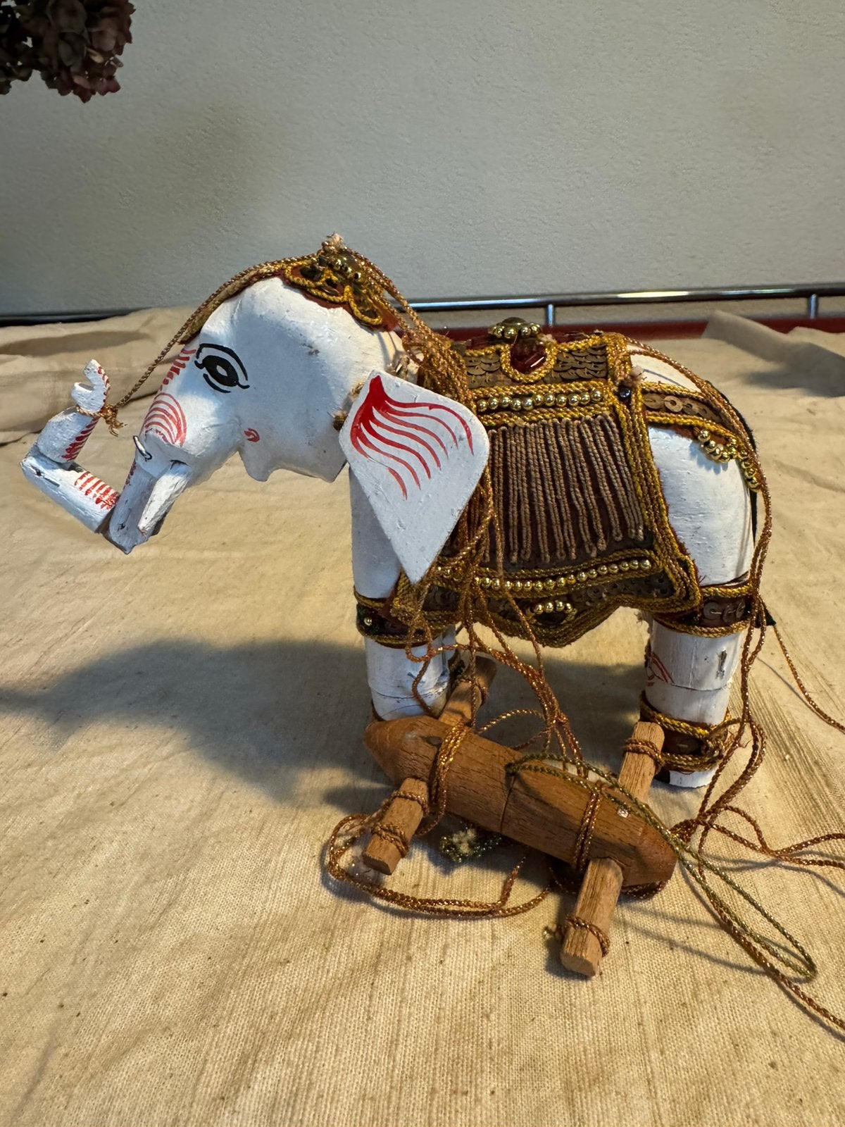 Olifant Marionette, Burma , Mandalay, Ophalen of Verzenden, Nieuw, Overige typen