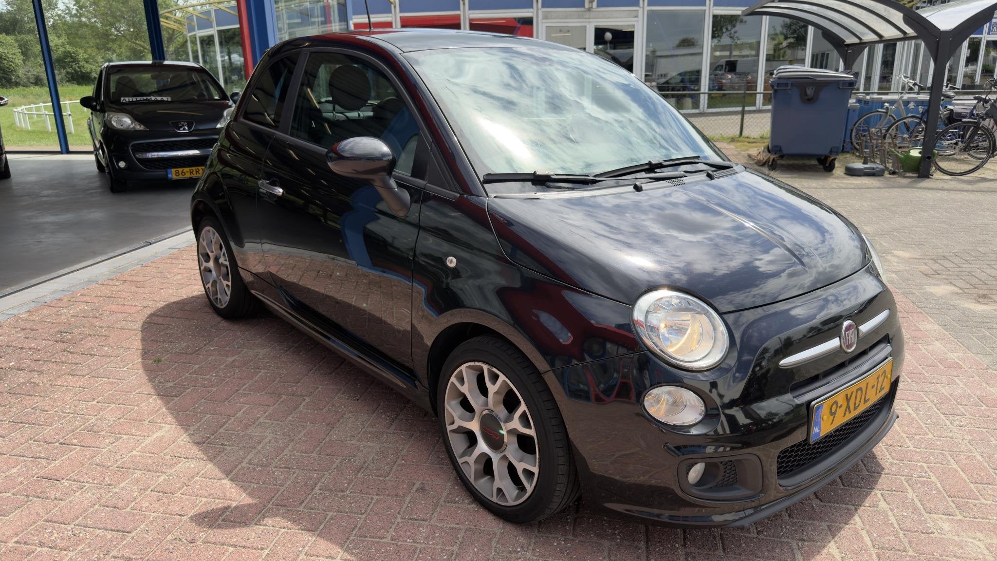 Fiat 500 0.9 TwinAir Turbo 500S, Auto's, Voorwielaandrijving, Gebruikt, Leder en Stof, Origineel Nederlands