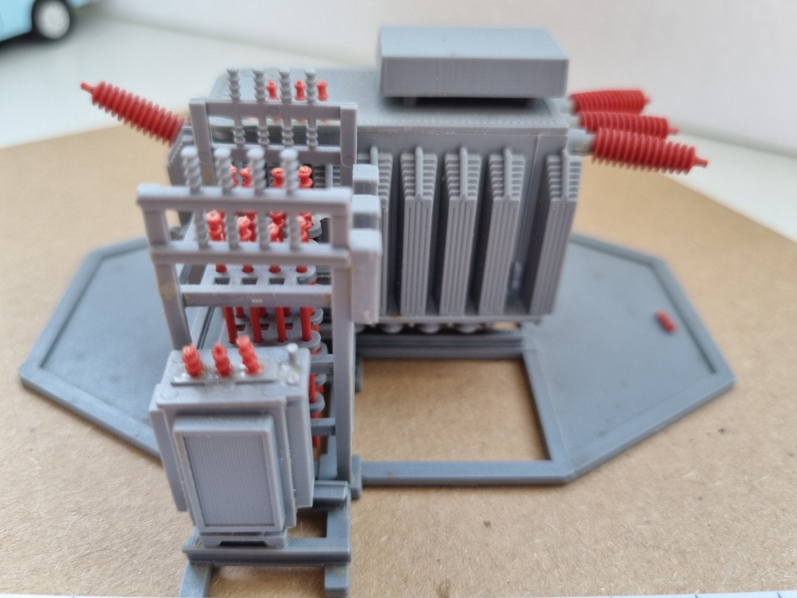 Trafo station HO model spoorbaan., Overige merken, Gelijkstroom of Wisselstroom, Brug, Tunnel of Gebouw, Nieuw