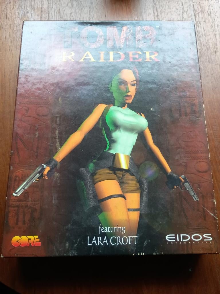 Tomb Raider PC big box adventure game, Spelcomputers en Games, Games | Pc, Avontuur en Actie, Gebruikt, Geen, 1 speler