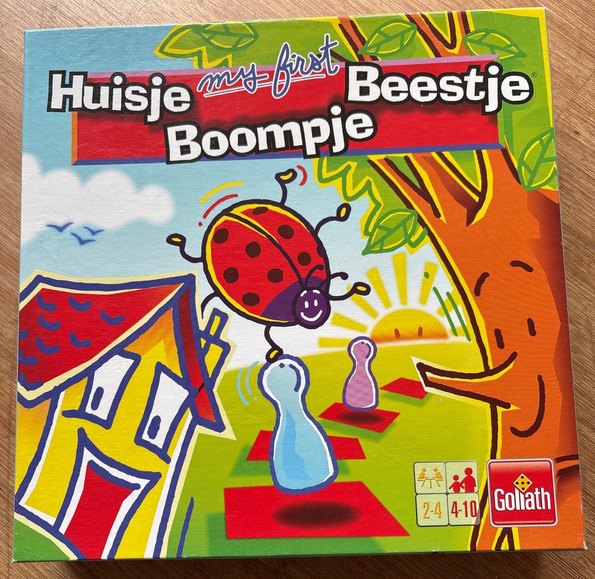 Huisje Beestje Boompje - My First Game van Goliath, Drie of vier spelers, Ophalen, Gebruikt