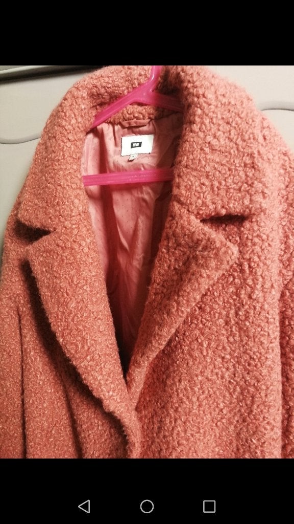 Teddyjas maat M teddy jas, Kleding | Dames, WE, Zo goed als nieuw, Roze, Ophalen