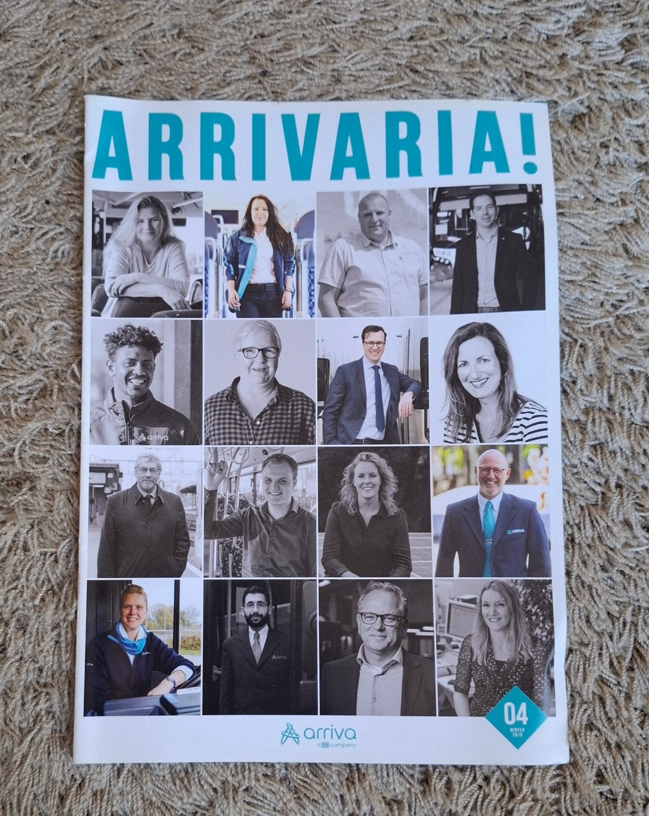 Arrivaria! Magazine - Editie 04 2019 - Arriva, Ophalen of Verzenden, Gebruikt, Bus of Metro, Boek of Tijdschrift