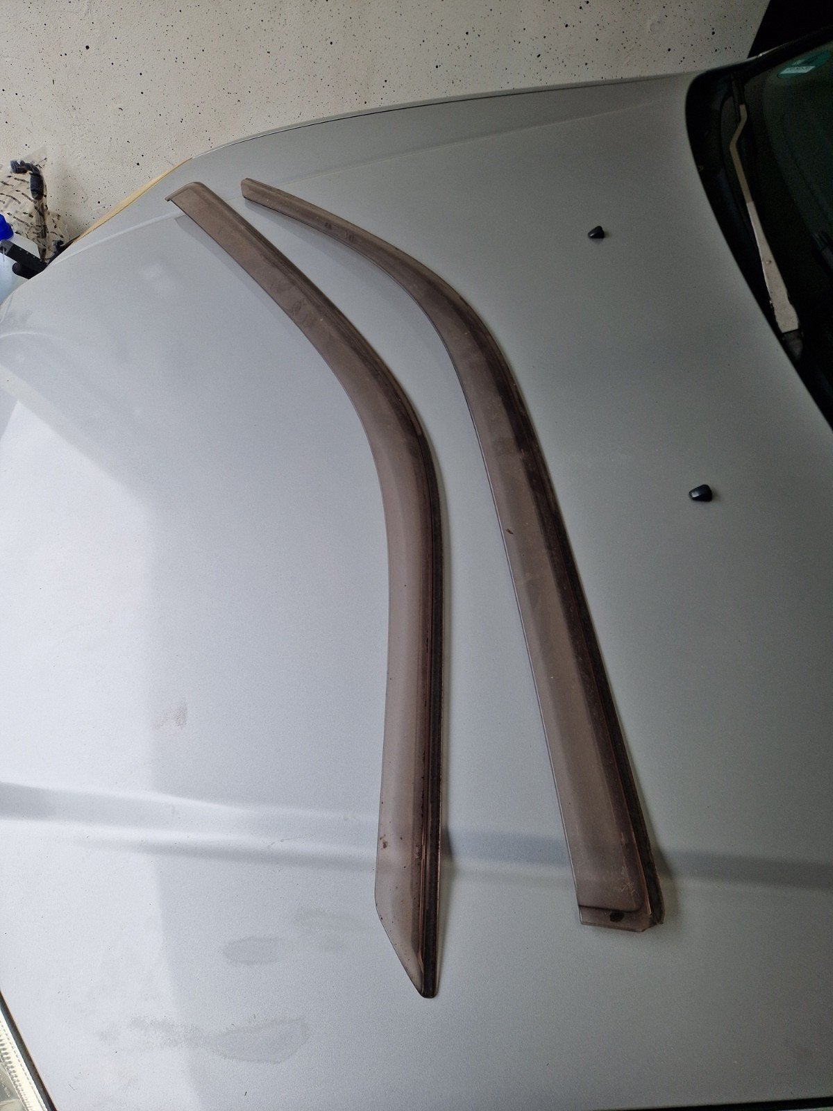 Toyota Starlet P9 96-99 window visors origineel, Ophalen, Gebruikt, Toyota