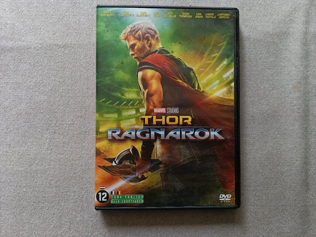 Marvel studios Thor Ragnarok, Vanaf 12 jaar, Ophalen of Verzenden, Gebruikt, Actie