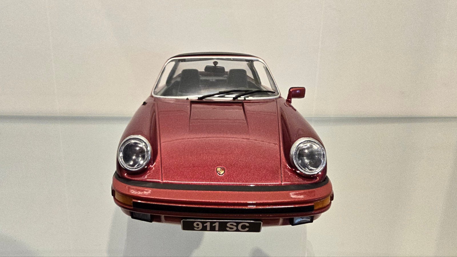 Porsche 911 SC Targa 1:18, KK Scale, Ophalen of Verzenden, Zo goed als nieuw, Auto, Overige merken