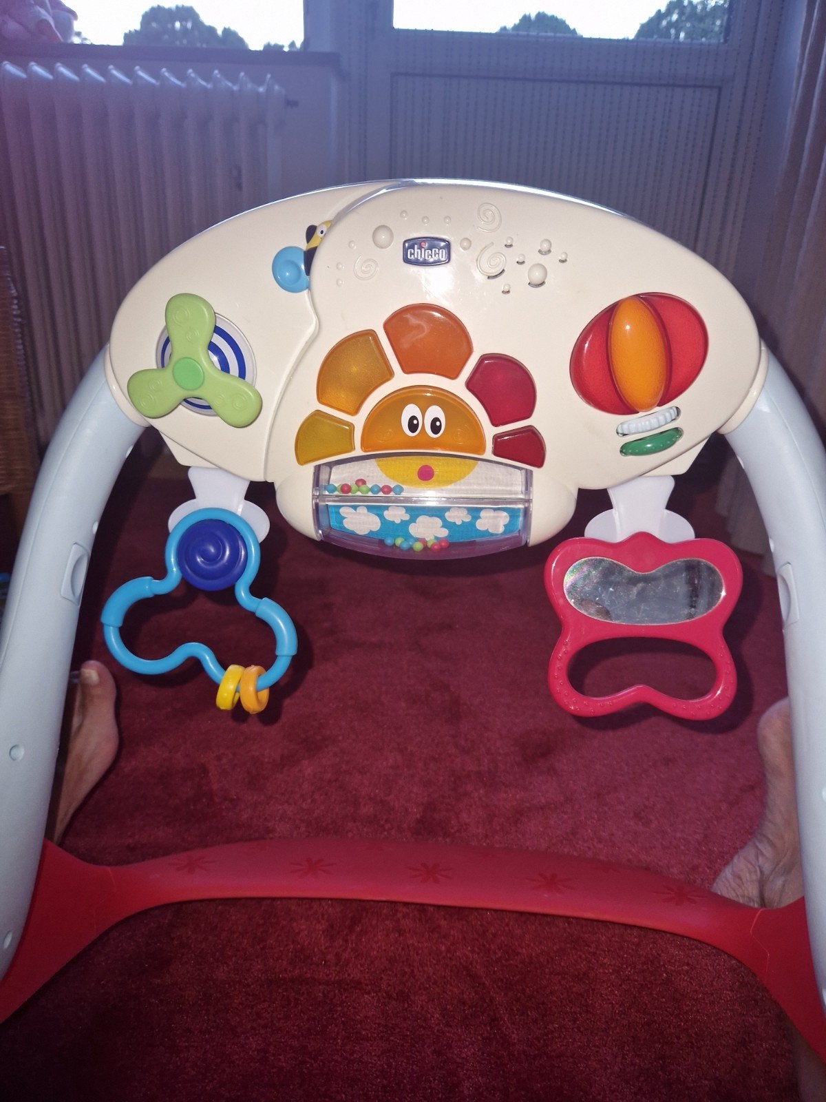 Babyspeelgoed, Kinderen en Baby's, Speelgoed | Babyspeelgoed, Ophalen, Zo goed als nieuw, Babygym, Met licht
