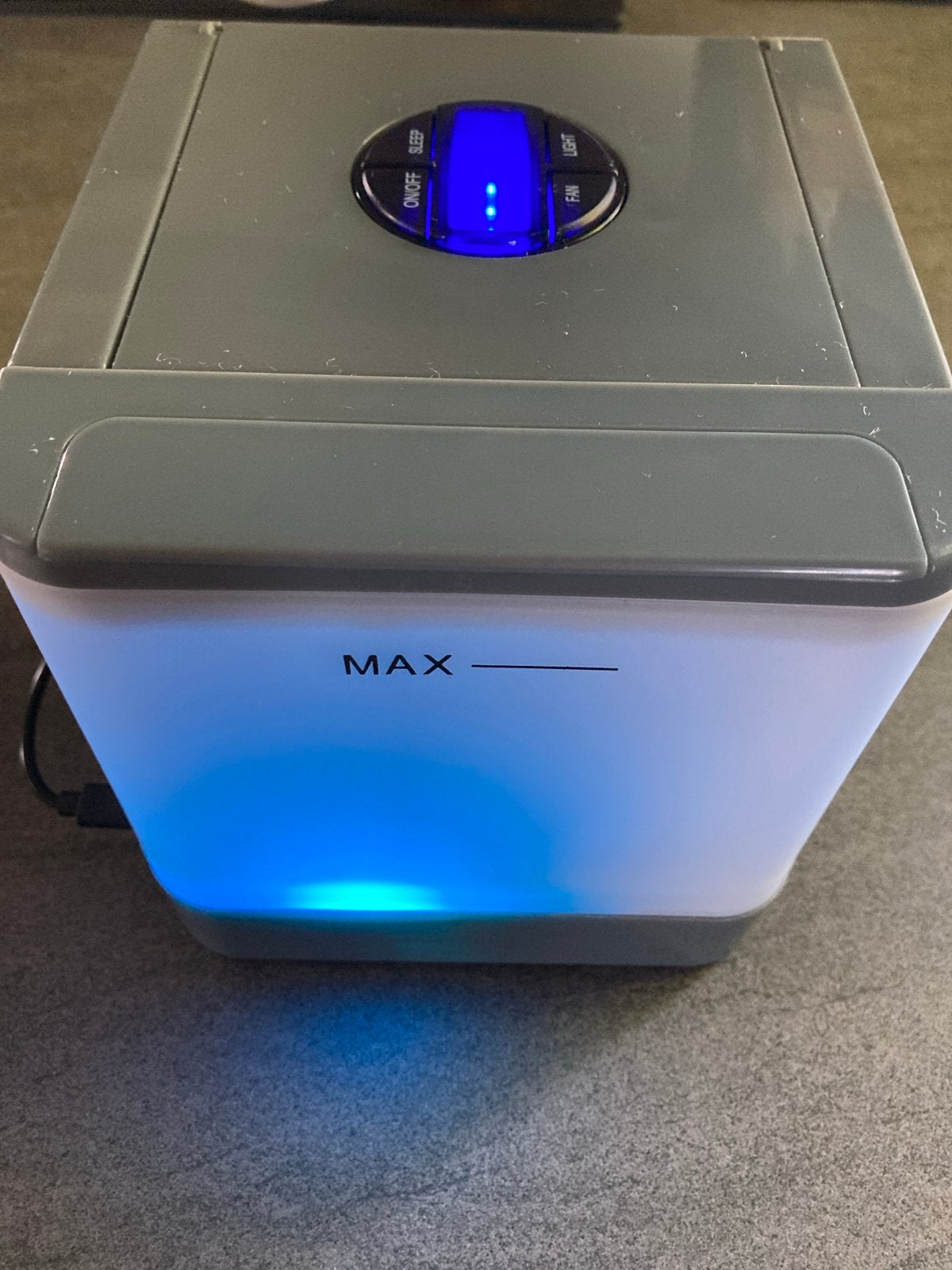 Tristan Compacte Air Cooler / Ventilator met LED Verlichting, Witgoed en Apparatuur, Tafel- of Grondventilator, Minder dan 60 m³