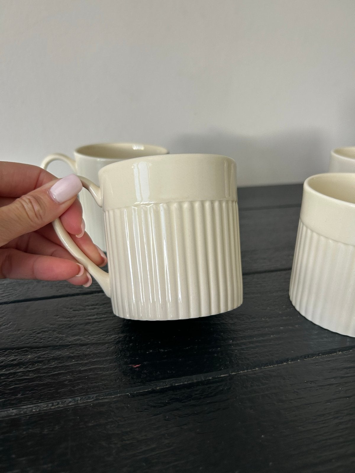 Wedgwood Edme container bekers - als nieuw, Ophalen