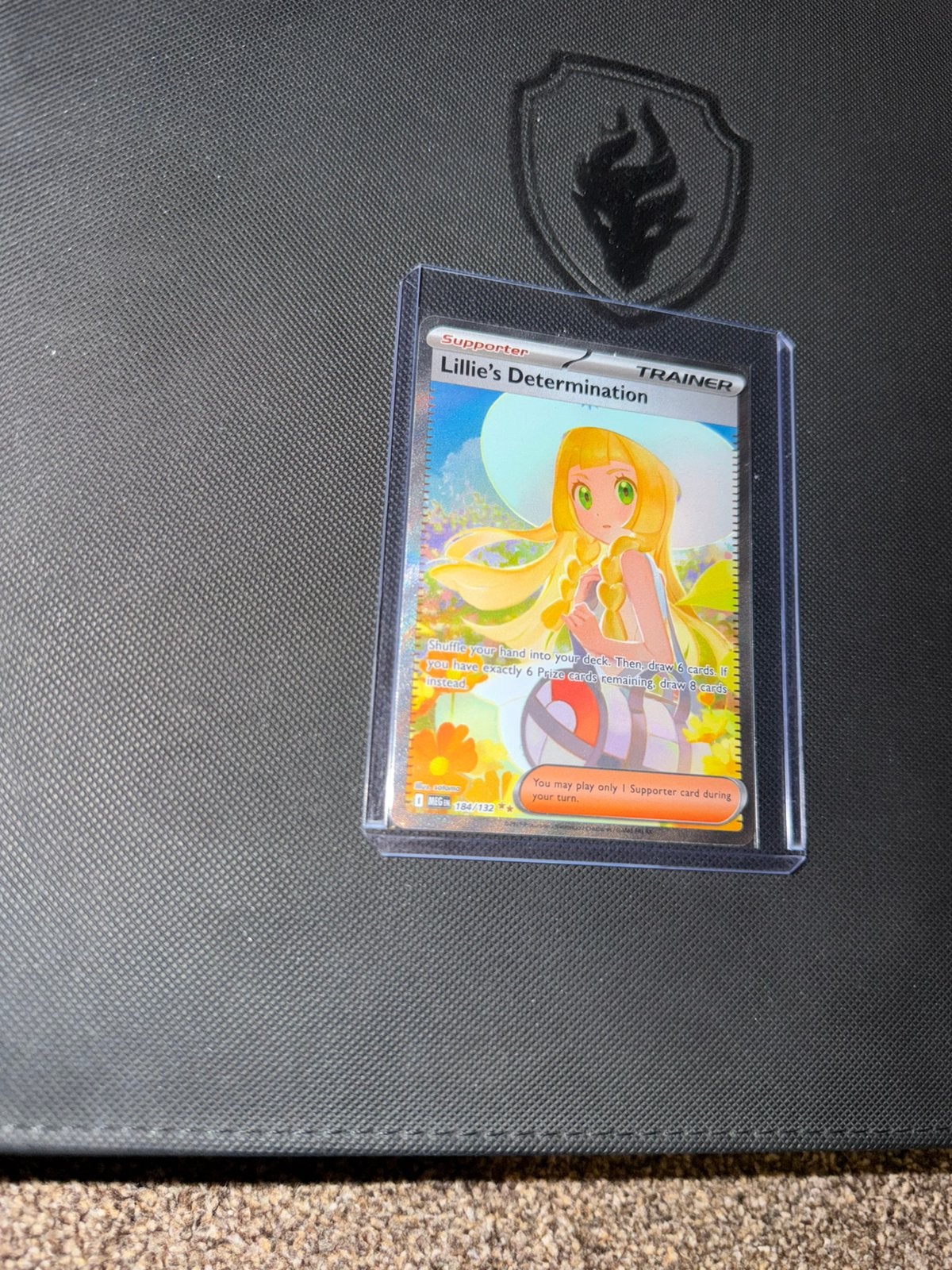 Pokemon lillie’s determination 184/132, Ophalen of Verzenden, Zo goed als nieuw