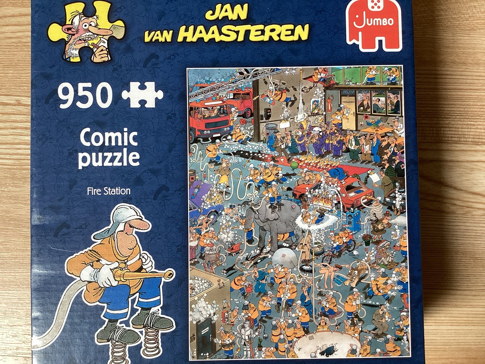 Jan van Haasteren Fire Station 950 stukjes, Ophalen, 500 t/m 1500 stukjes, Zo goed als nieuw, Legpuzzel