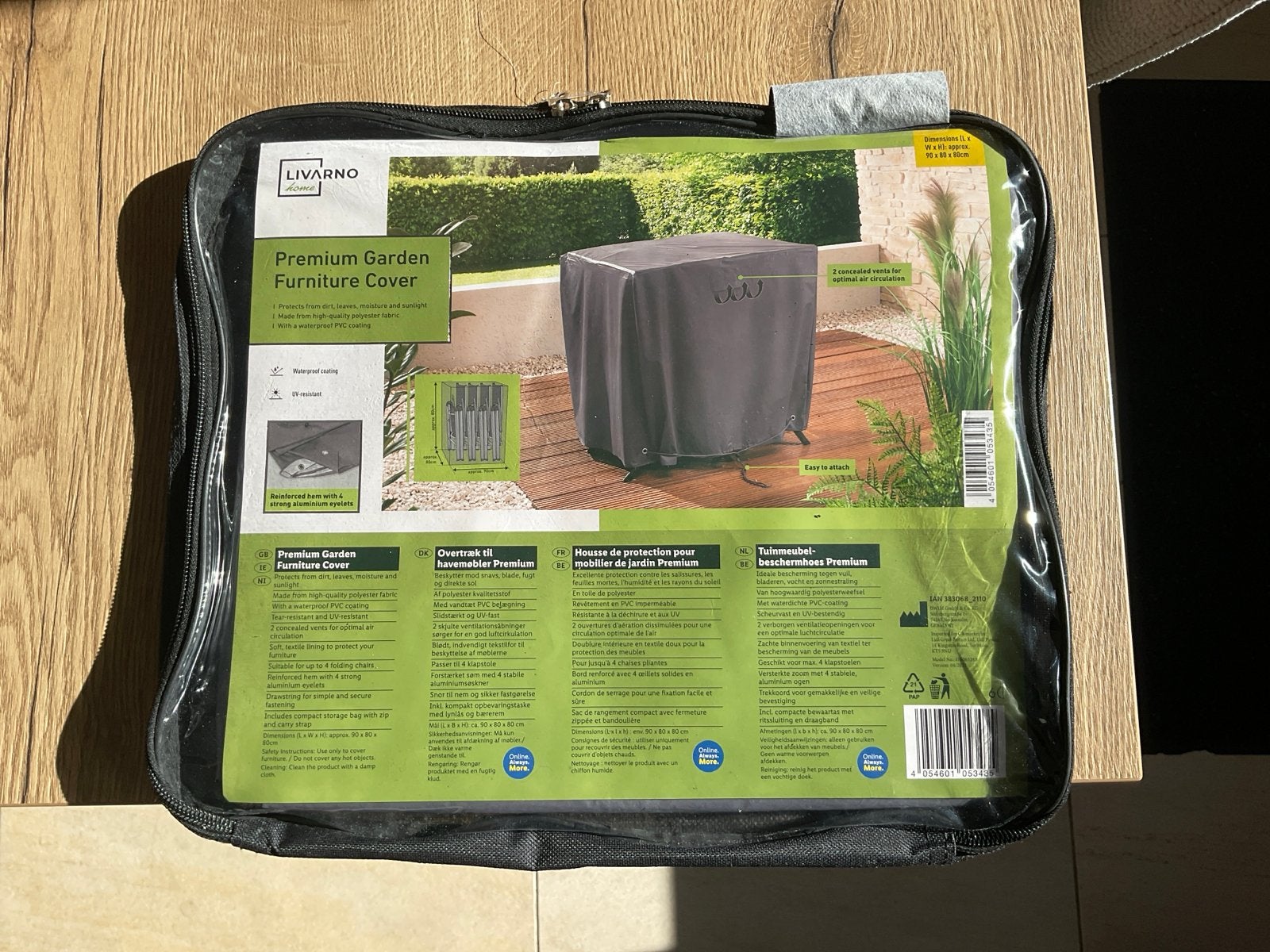 LIVARNO Premium Tuinmeubelhoes - Nieuw in verpakking, Tuin en Terras, Ophalen of Verzenden, Nieuw