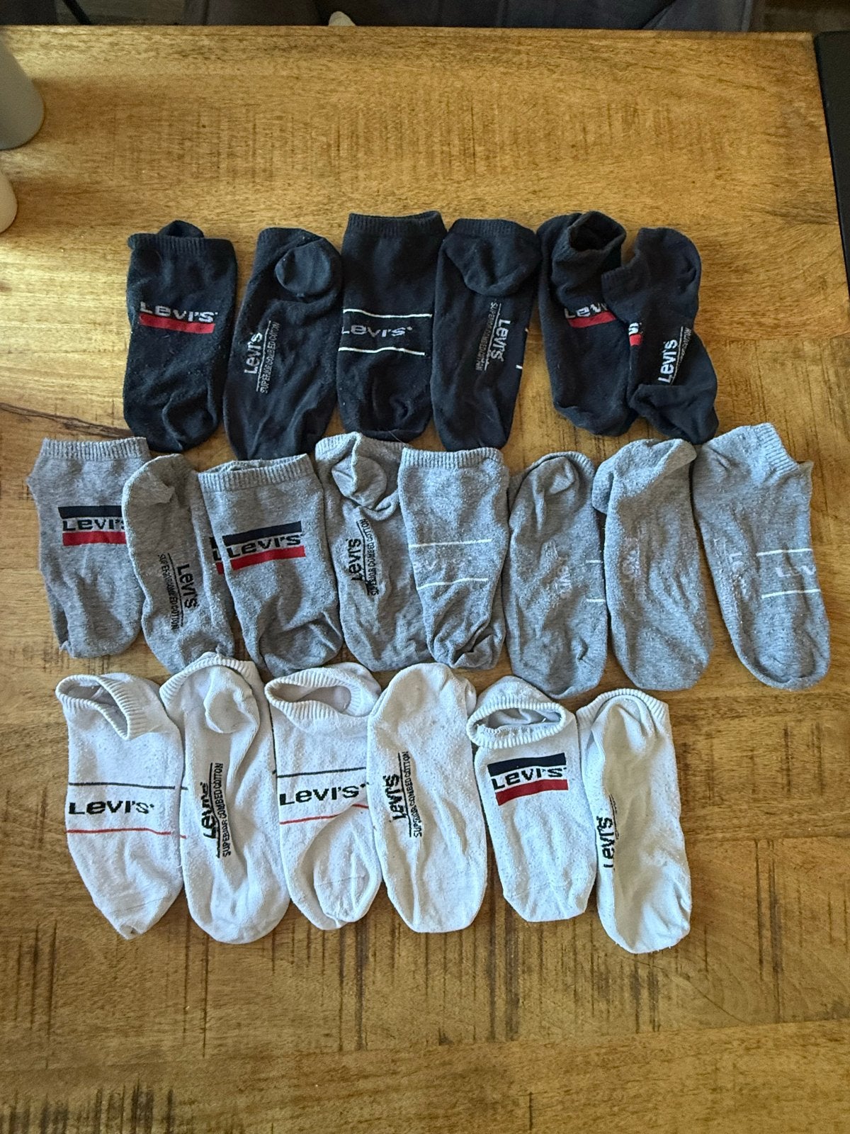 Levi's sokken maat 39/42, Ophalen of Verzenden, Gedragen, Maat 39 t/m 42