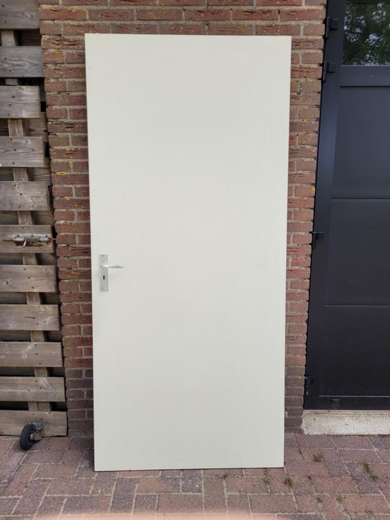 Opdekdeuren gratis, Doe-het-zelf en Verbouw, Deuren en Horren, Ophalen of Verzenden, Gebruikt, Binnendeur, 200 tot 215 cm