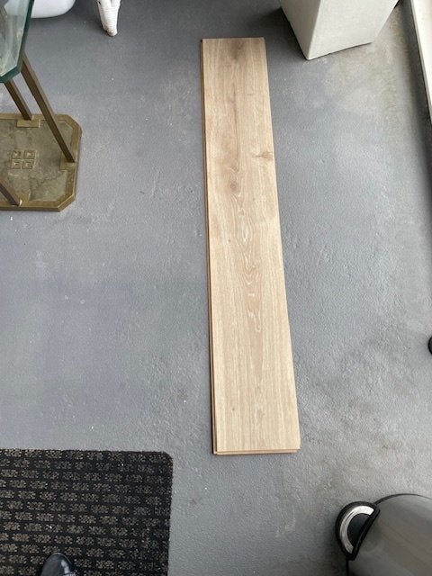 Laminaatvloer 14 m², Ophalen, Overige materialen, Gebruikt, 50 tot 150 cm