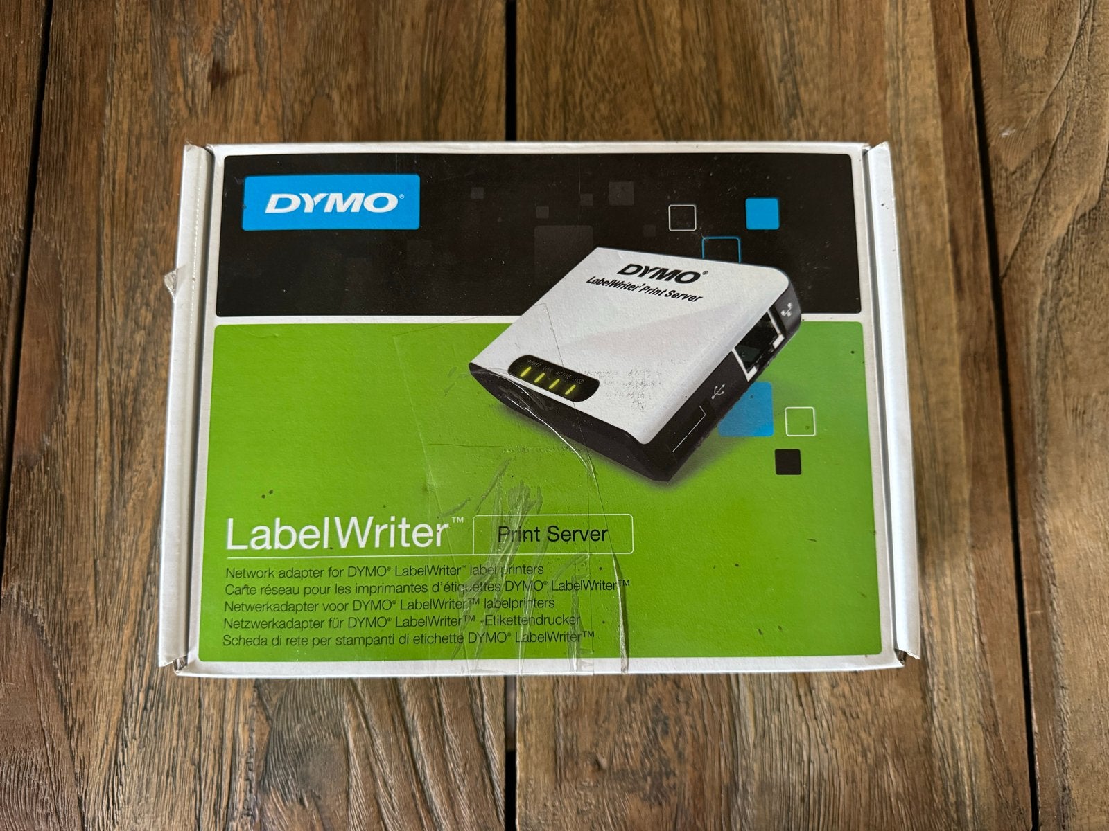 Dymo LabelWriter Print Server - Deel uw labelprinter, Computers en Software, Printers, Zo goed als nieuw, Printer, Overige technieken