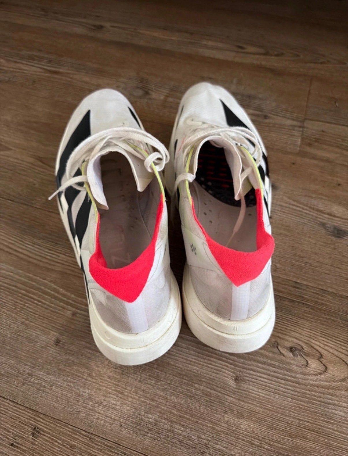 Adidas Adizero Adios Pro 4 - Maat 44, Ophalen of Verzenden, Zo goed als nieuw, Wit, Sportschoenen