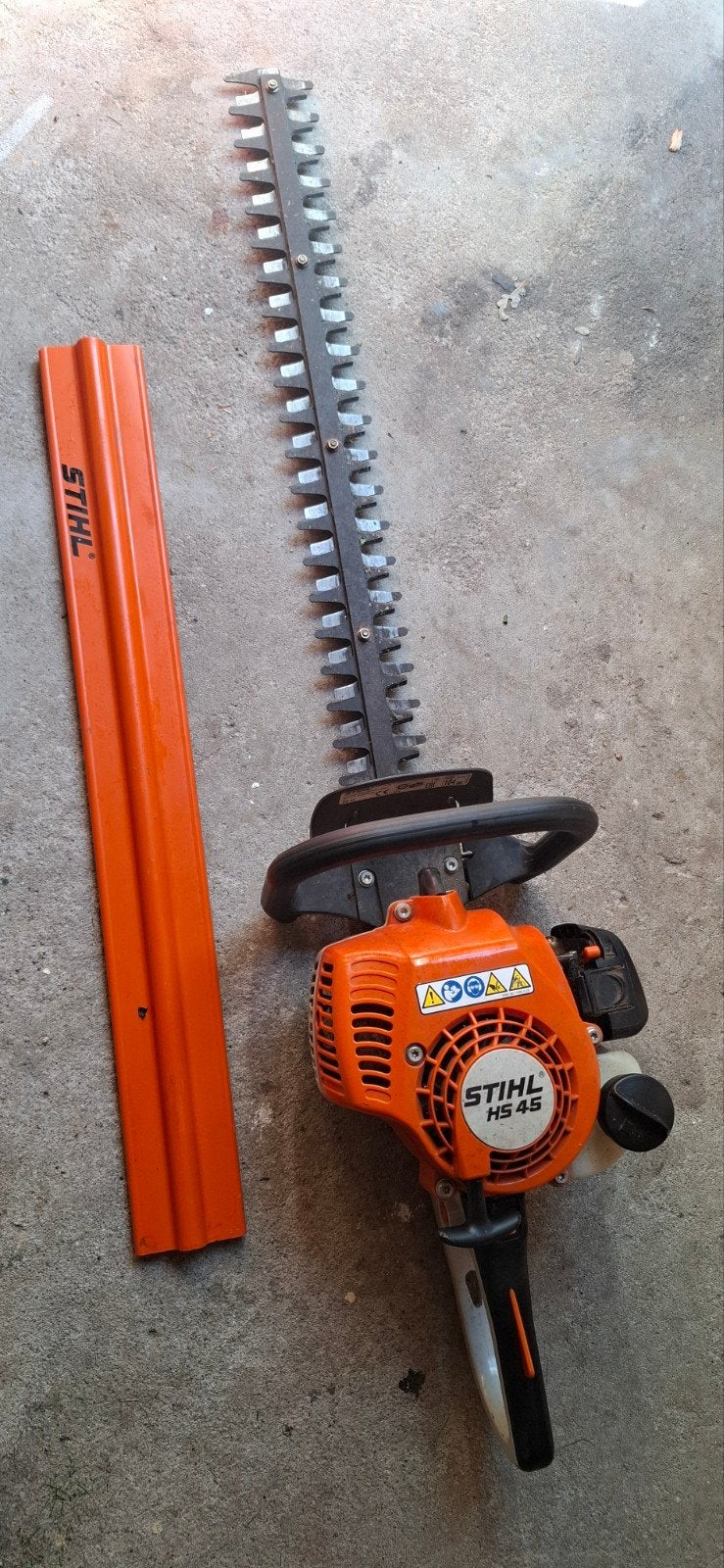 Stihl HS 45 Heggenschaar op Benzine, Tuin en Terras, Heggenscharen, Ophalen of Verzenden, Benzine