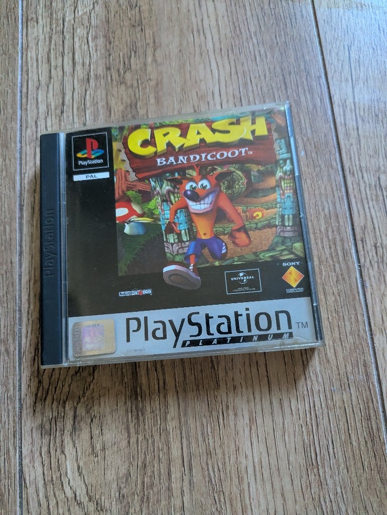 PS1 Spel - Crash Bandicoot, Spelcomputers en Games, Avontuur en Actie, 1 speler, Ophalen of Verzenden, Zo goed als nieuw