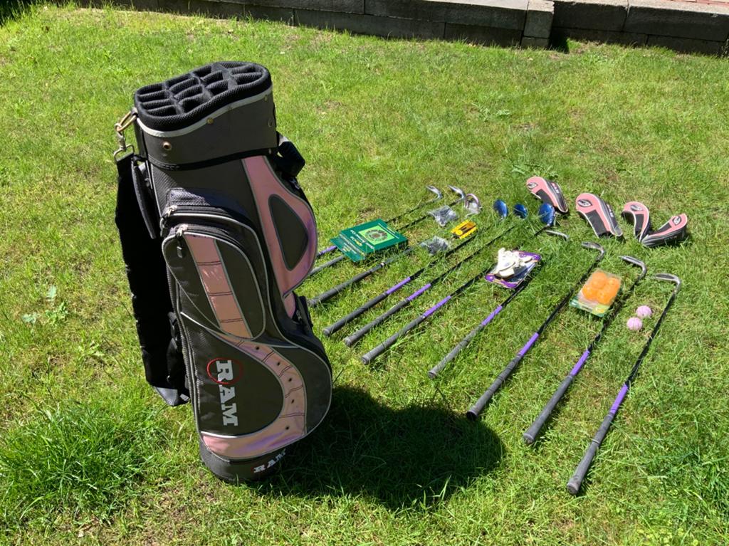 Complete RAM Dames Golfset - 10 Stokken, Ballen, Handschoen, Verzenden, Gebruikt, Set, Overige merken