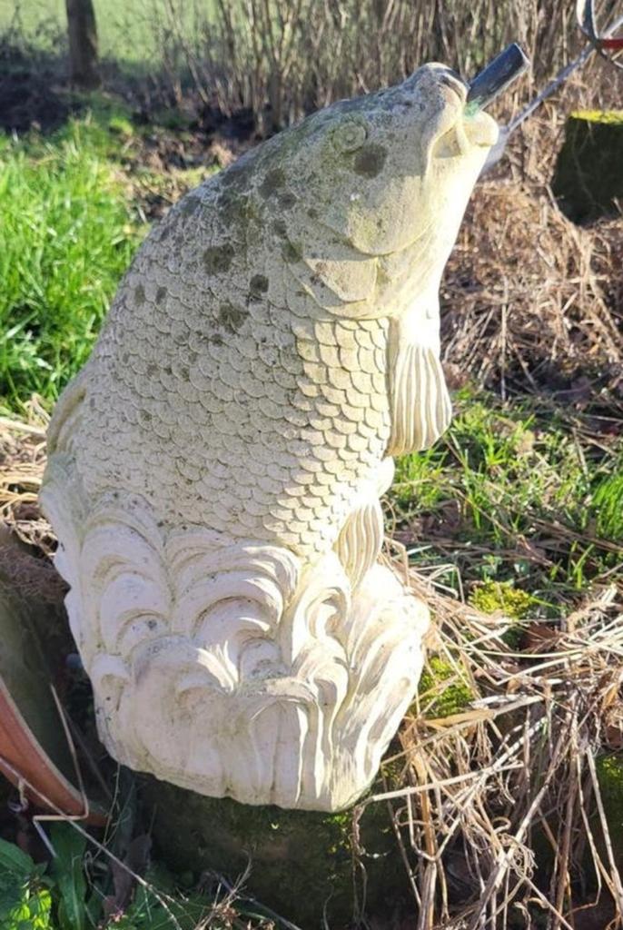 Mooi water ornament, Tuin en Terras, Tuinbeelden, Ophalen, Gebruikt, Beton, Dierenbeeld