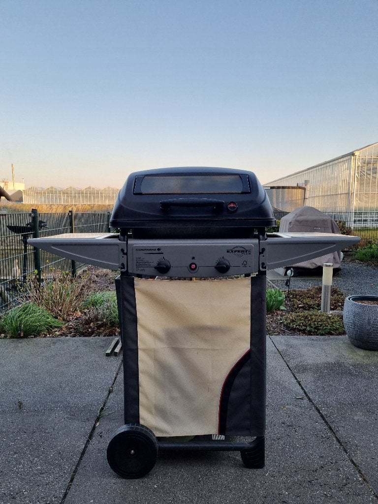 Campingaz Expert 2 Plus gasbarbecue met hoes, Tuin en Terras, Gasbarbecues, Ophalen, Gebruikt, Campingaz