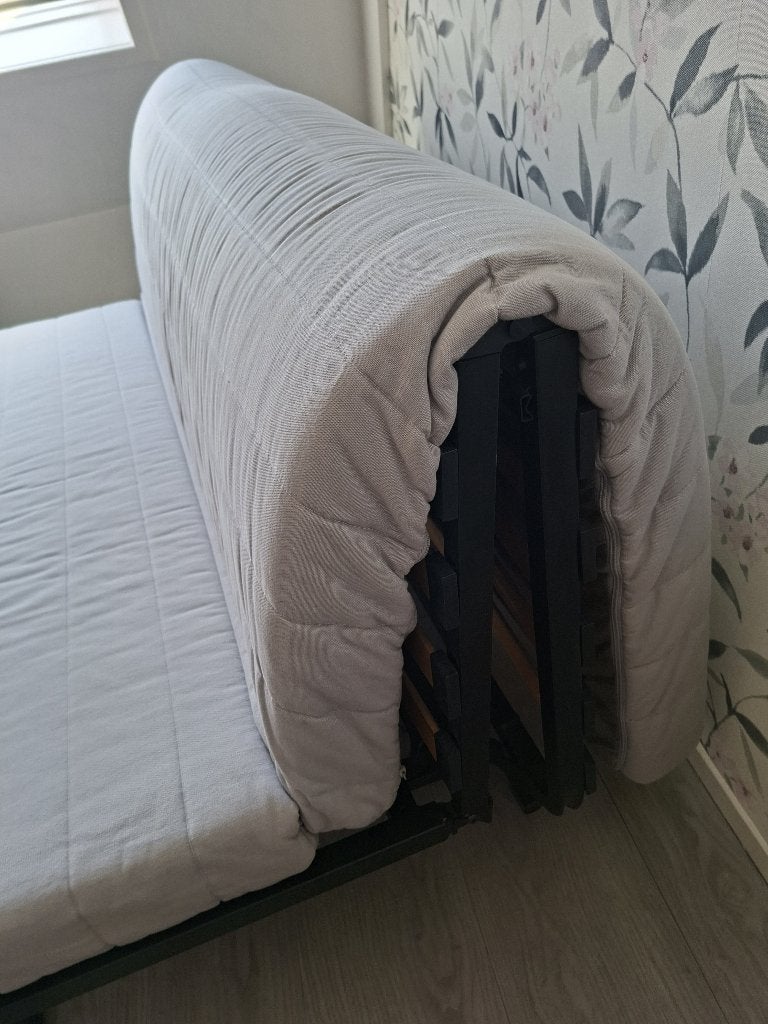 Slaapbank, Ophalen, Gebruikt, 140 cm, Twijfelaar