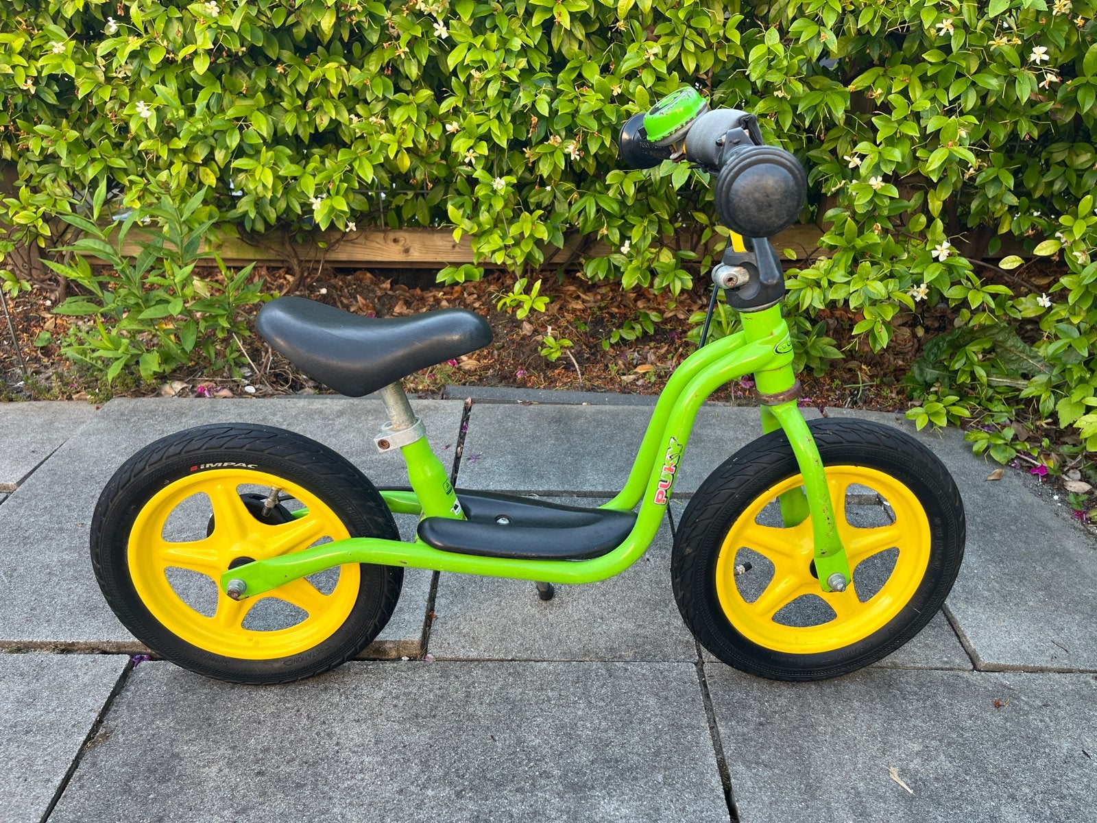 Puky loopfiets groen - ideaal voor jonge kinderen, Ophalen, Gebruikt, Velgrem, Minder dan 16 inch