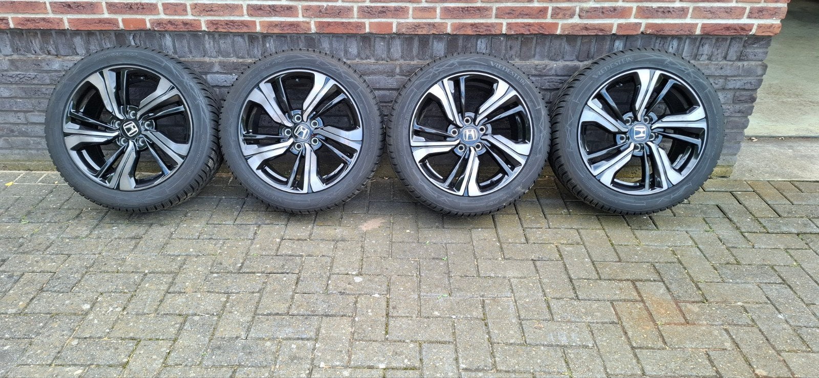 orginele honda civic velgen Fk7, Ophalen, Gebruikt, 17 inch, Winterbanden