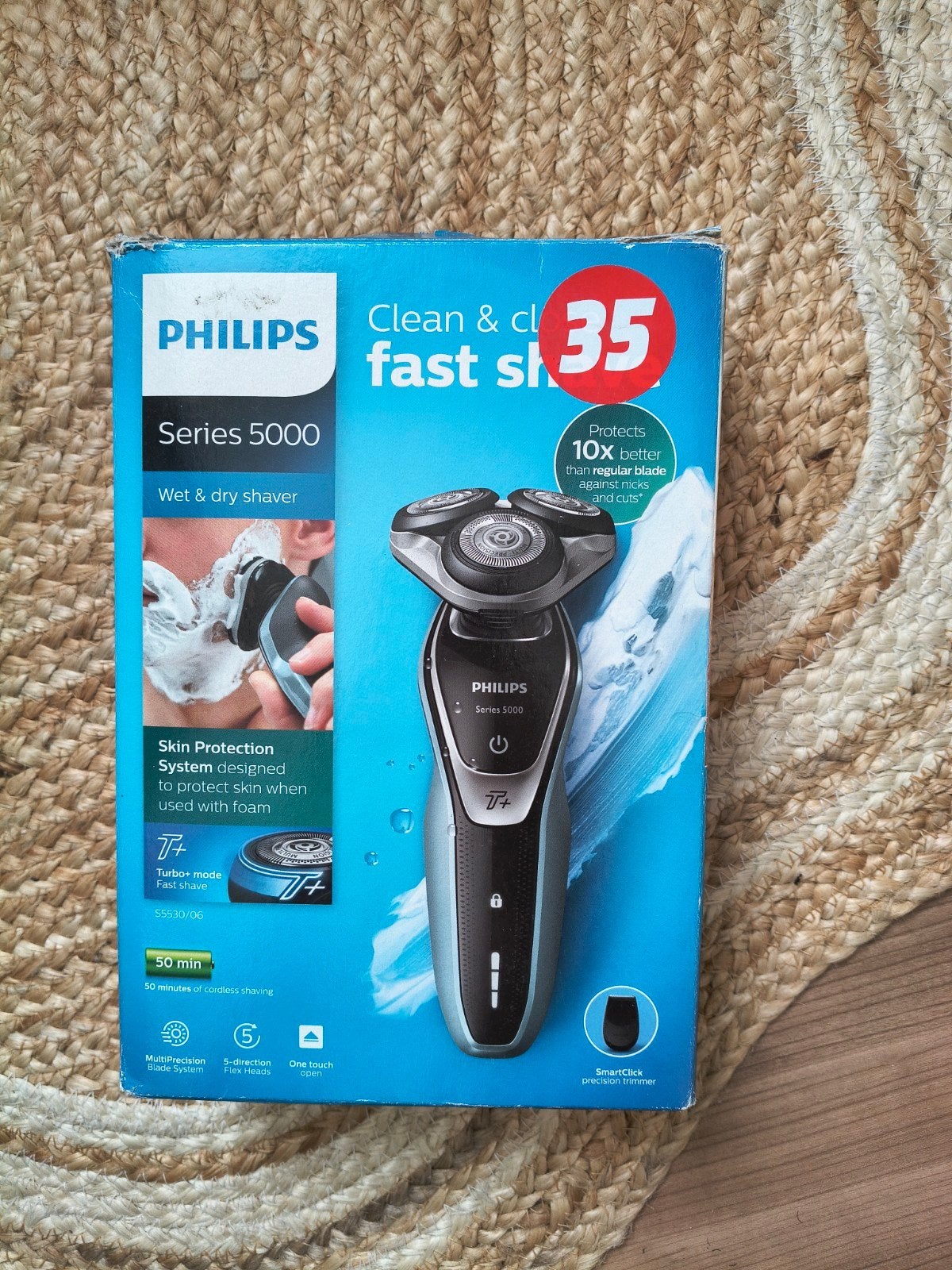 Philips Series 5000 Wet & Dry scheerapparaat, Ophalen of Verzenden, Zo goed als nieuw, Scheren en Epileren