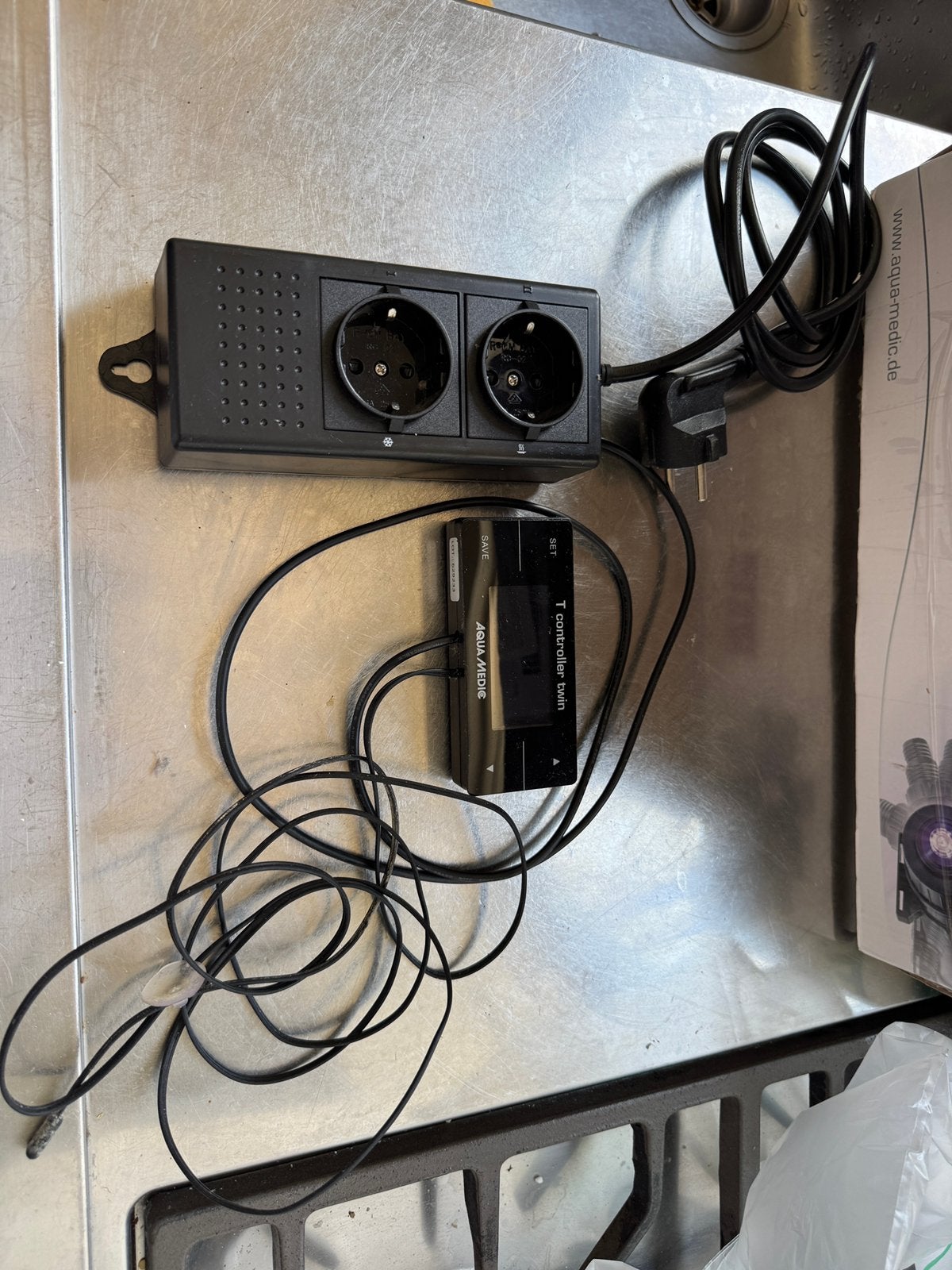 Aqua Medic T-controller Twin, Ophalen of Verzenden, Zo goed als nieuw