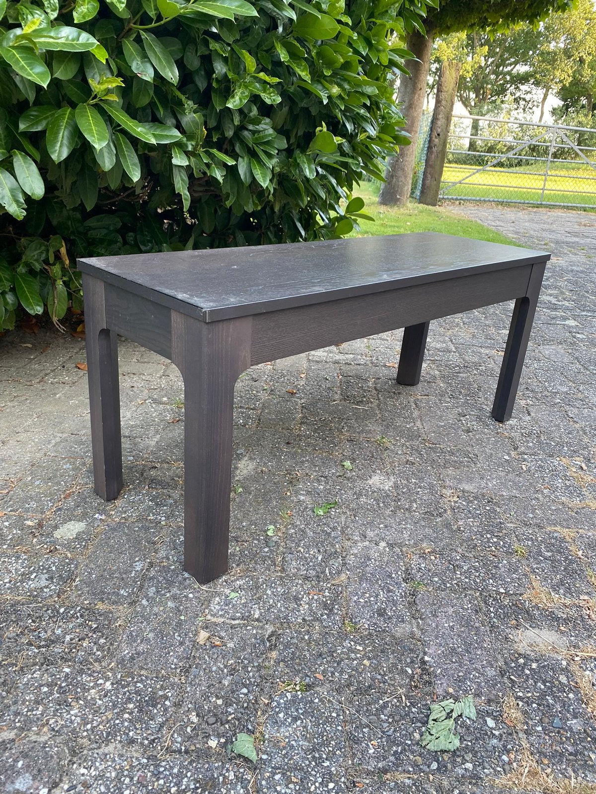 Ikea Ekedalen bank, 135x36 cm, donkerbruin, Huis en Inrichting, Tafels | Eettafels, Ophalen, Minder dan 50 cm, Gebruikt, 100 tot 150 cm