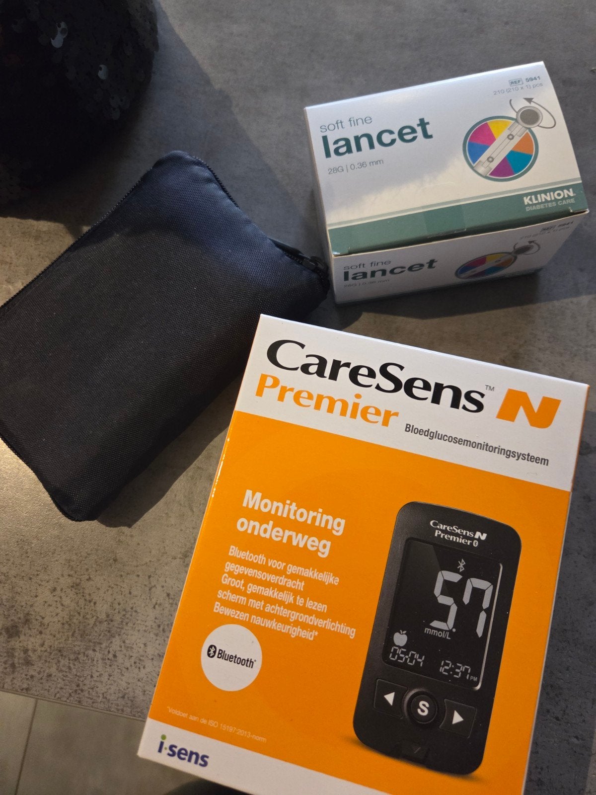 CareSens Premier N Bloedglucosemeter + Lancetten, Ophalen of Verzenden, Nieuw, Overige typen