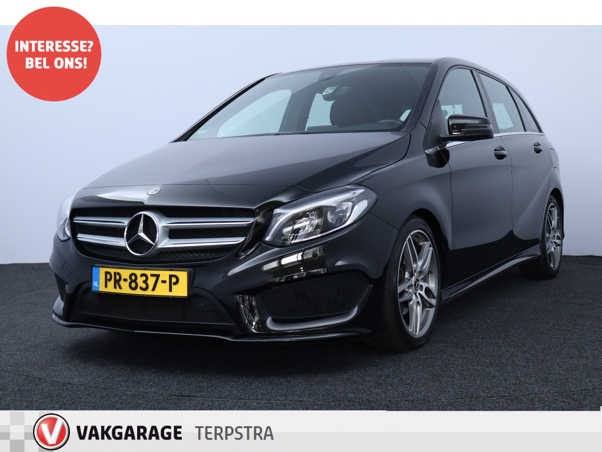 Mercedes-Benz B-Klasse 180 Business Solution AMG/ AUTOMAAT!/, Auto's, 1325 kg, Gebruikt, 4 cilinders, Parkeerassistent