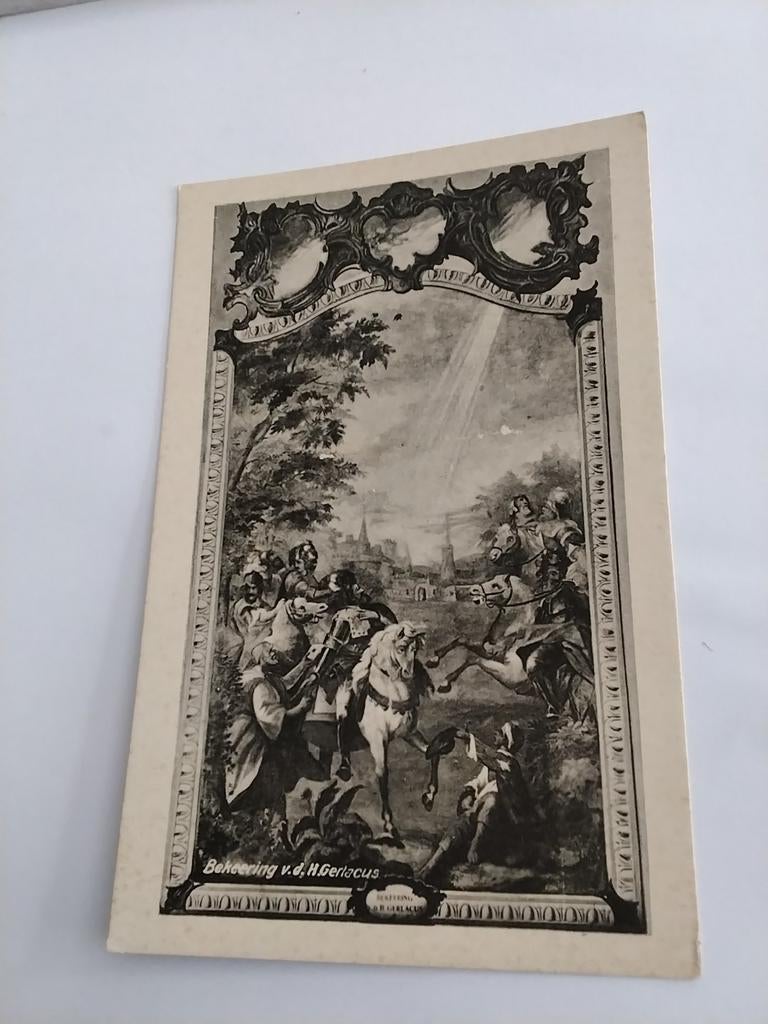 BEKEERING V.D. H. GERLACUS, Antiek en Kunst, Kunst | Etsen en Gravures, Ophalen of Verzenden