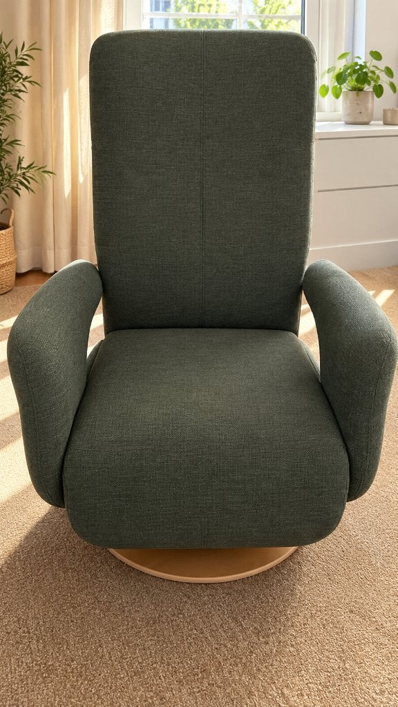 Foto 2 van Elektrische relaxfauteuil met sta-opfunctie – draaibaar