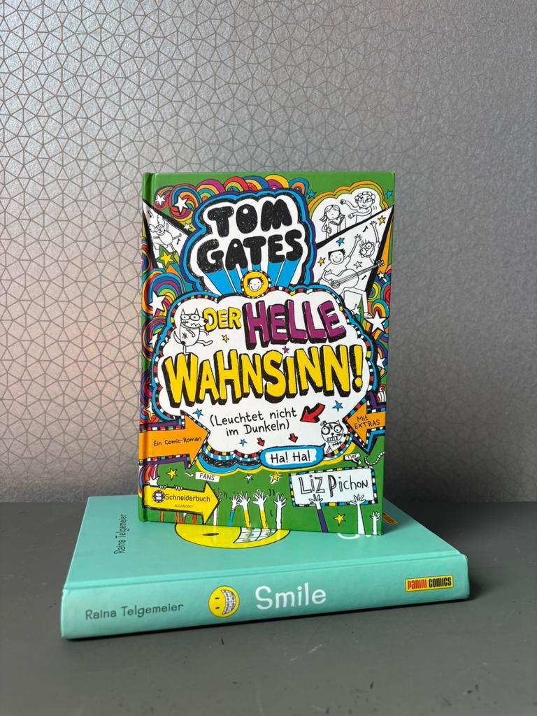 Duitstalig boek, Tom Gates Der helle wahnsinn, Verzenden, Zo goed als nieuw