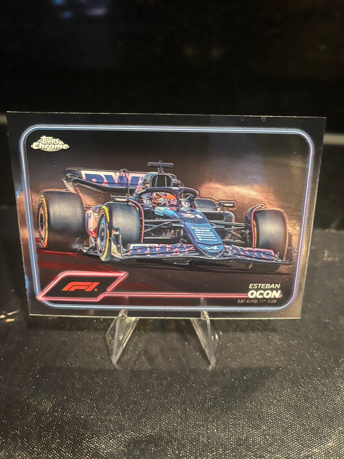 Esteban Ocon Topps Chrome Formula 1 kaart., Ophalen of Verzenden, Zo goed als nieuw, Plaatje