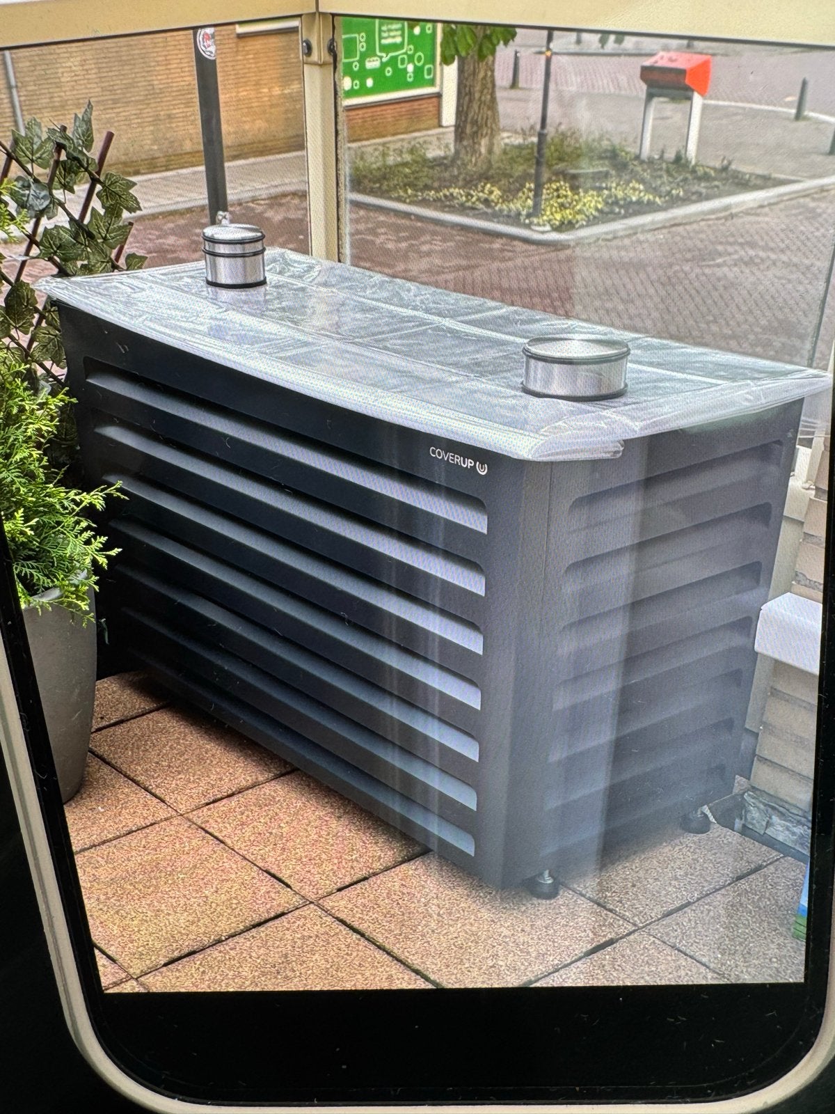 Nieuwe Omkasting Airco of Warmtepomp zgan, Ophalen, Nieuw, 3 snelheden of meer, 100 m³ of groter