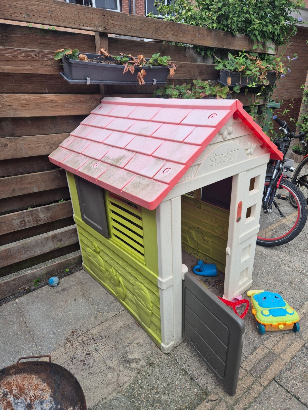 Smoby Speelhuisje met Keuken, Ophalen, Gebruikt, Kunststof