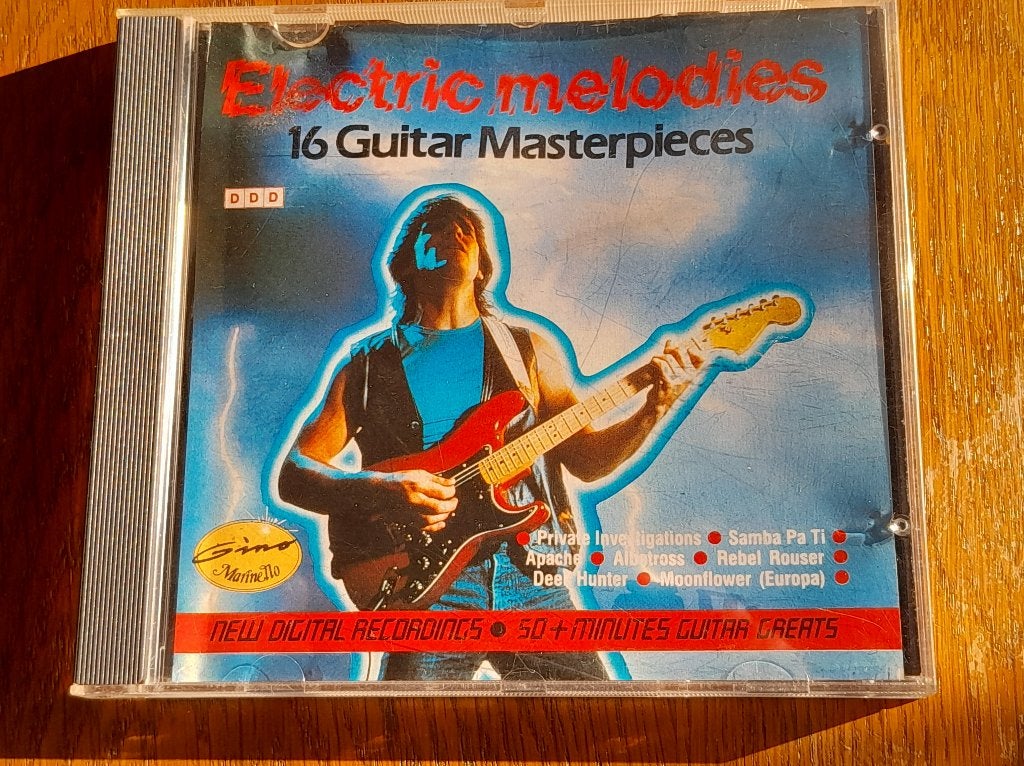 Gino Marinello Orch. electric melodies 16 Guitar cd zgan, Ophalen of Verzenden, Zo goed als nieuw