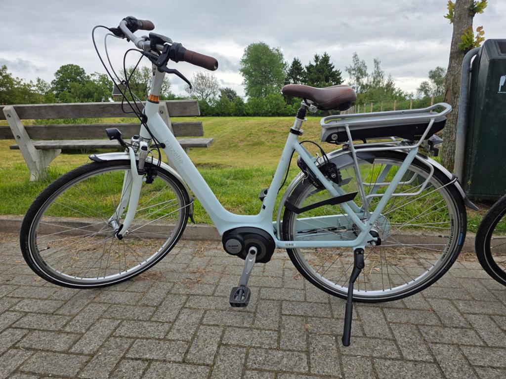 Ebike Gazelle Orange Gaint goede accu's hoogte 53 en 57 cm, 51 tot 55 cm, Ophalen, Zo goed als nieuw, Gazelle
