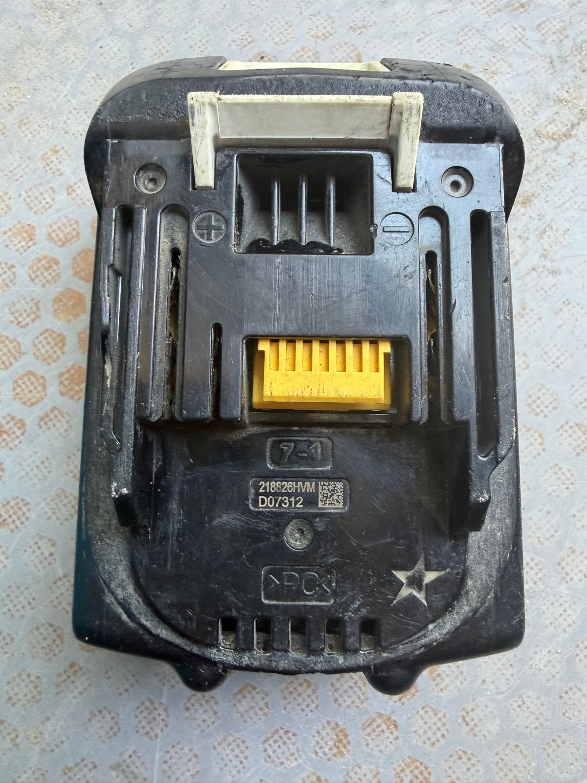 Makita BL1850B 18V 5.0Ah Li-ion Accu - Gebruikt, Ophalen of Verzenden, Gebruikt