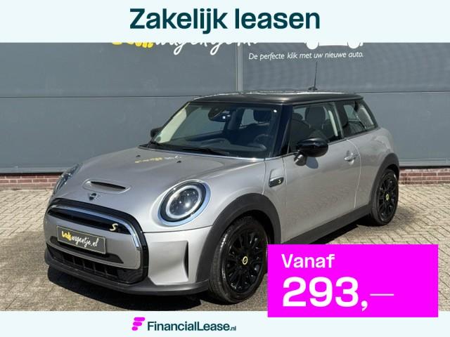 Mini Mini Electric Classic *carplay *navi *leder *stoelverw., Gebruikt, 4 stoelen, Mini Electric, Leder