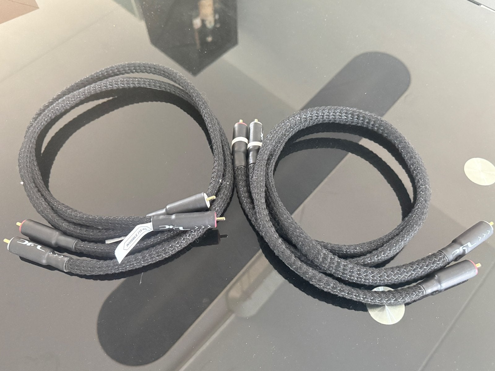 DFL Studio nanocarbon stereo rca interlink, Audiokafe, Ophalen of Verzenden, Zo goed als nieuw, Interlink-kabel